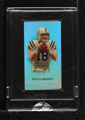 2009 eTopps Allen & Ginter's Super Bowl Champions /999 Peyton Manning #12 HOF - Image 1 of 2