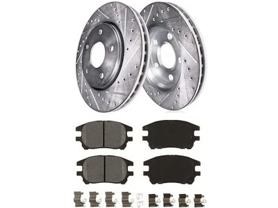 Kit de pastillas de freno y rotor delantero eje Detroit 32937FDVV 2013 para Acura TL 2009-2014 Foto 1 de 2