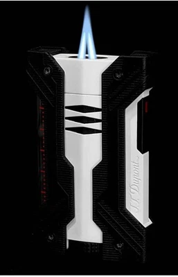 S.T. Encendedor Dupont Dual XXtreme, Defi Extreme blanco y negro, 21603 (021603) nuevo en caja Foto 1 de 4