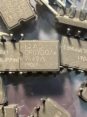 Op07DQ+ Dispositivos analógicos Precisión Op Amp Dip-14 orificio pasante Foto 1 de 3