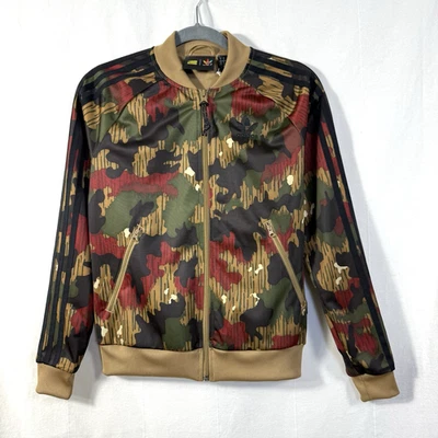 Chaqueta de Pista Adidas X Pharrell Williams Para Mujer Talla XS HU Senderismo SST Camuflaje CY7522 Foto 1 de 4
