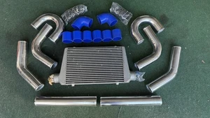 3“ 76mm Ladeluftkühler & Ladedruckrohre Set für Turbokit bis 450 PS - Bild 1 von 16