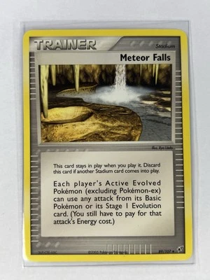 Meteor Falls #89 – Pokémon Deoxys 2005 EX Trainer Card WOTC-Era Vintage - Image 1 of 2