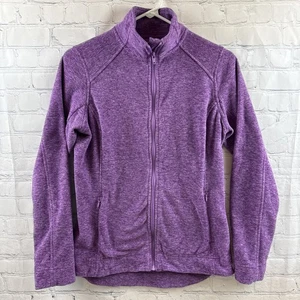 Giacca pile Duluth Trading Frost Lake rosa magenta full zip piccola donna - Foto 1 di 10