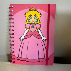 Nintendo Princess Peach Spiral Notebook Journal - Picture 1 of 2