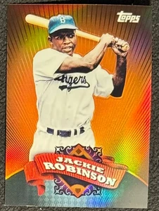 Rifrattori esclusivi Topps Chrome Target 2010 #BC-5 Jackie Robinson - Foto 1 di 3
