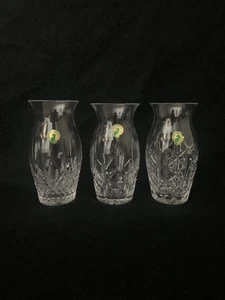 Waterford Crystal Set of 3 Crystal Posy Vases Roslare, Kenmare, Glengariff - Picture 1 of 7