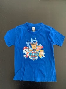 B&C Paw Patrol T-Shirt royal blau Gr 110-116 guter Zustand - Bild 1 von 3