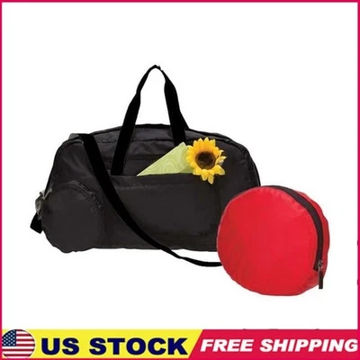 Bolsa de deporte plegable lona de viaje ligera con correa ajustable y bolsillo nueva Foto 1 de 4