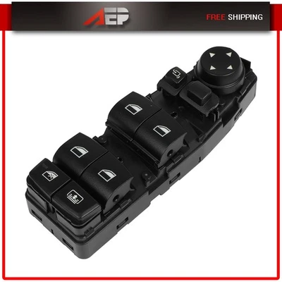 Interruptor de ventana eléctrica para BMW 328d 2014-2017 l4 2,0 L sedán delantero izquierdo F30 Foto 1 de 4