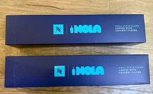 NUEVO Nespresso X Botella Azul Mezcla Estilo NOLA Edición Limitada Vertuo - 2 Mangas - Imagen 1 de 3
