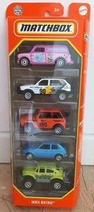 Matchbox - 2023 - 5-Pack "MBX Retro" - OVP - HVT71 - Bild 1 von 2