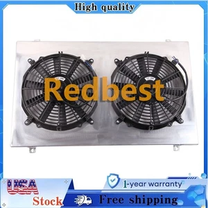 Cubierta de aluminio + ventilador eléctrico de 12" para Chevy GMC 1988-1995 serie C/K/R/V V6 CC618 - Imagen 1 de 7