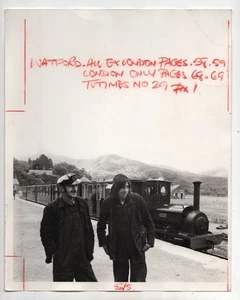 Llanberis Seebahn Schmalspurbahn 1974 Pressefoto - Bild 1 von 2