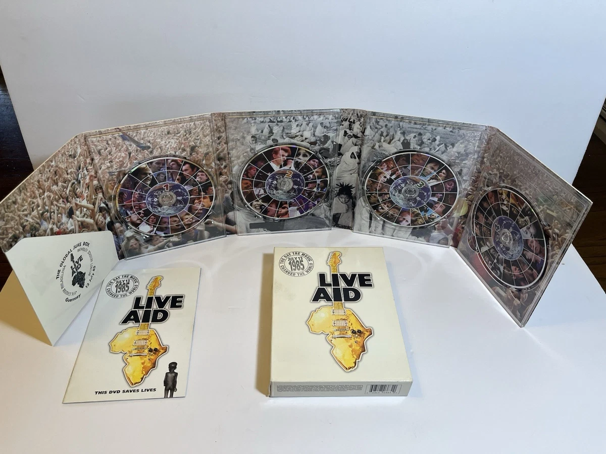 Live Aid (DVD, 2004, 4-Disc Set) for sale online | eBay
