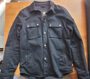 Merlin Brody Motorcycle Riding Shirt - Black Mens XL - Picture 1 of 15