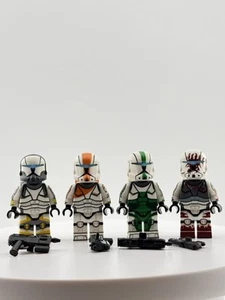 AV Figuren Lego Star Wars Customs Commando Delta Squad BEDRUCKT mit Zubehör OOS - Bild 1 von 9