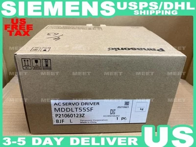 US Free TAX Panasonic MDDLT55SF AC Servo Driver Factory stored unused item - Image 1 of 4