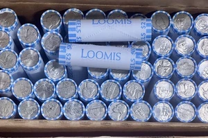 ROLLOS DE NÍQUEL ORIGINALES ENVUELTOS EN BANCO (OBW) - 1 ROLLO OBW SIN BUSCAR DE 40 NÍQUEL - Imagen 1 de 2