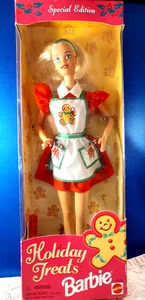 * Neu im Karton Vintage 1997 Mattel Barbie Holiday Treats Edition 12 Zoll Puppe - Bild 1 von 2