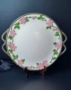 Franciscan Desert Rose Handled Platter 12" Made in England Wedgwood - Picture 1 of 3
