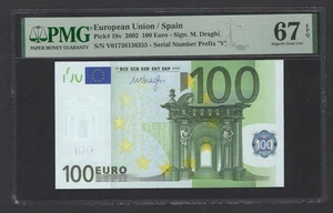 European Union / Spain 100 Euro 2002 P18v Uncirculated Grade 67 - Picture 1 of 2