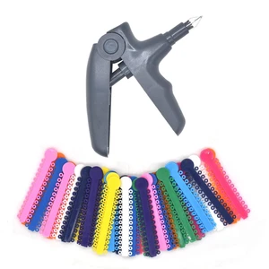 1040pzs ligaduras ortodoncia dispensador ligadura de elasto anillos brackets - Imagen 1 de 12