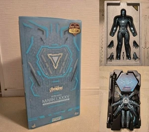 HOT TOYS IRON MK 85 HOLOGRAPHIC DIECAST FIGURE MMS646-D45 Used Rare Japan - Picture 1 of 4