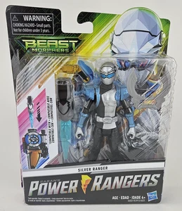 Figura de acción Power Rangers Beast Morphers Silver Ranger sellada PKGDSTRS - Imagen 1 de 12