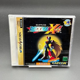 Mega Man 4 Special Limited Pack for Sega Saturn Capcom /Used