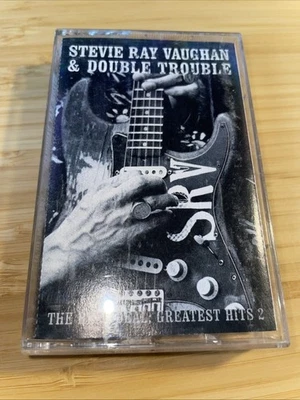 Stevie Ray Vaughan Double Trouble The Real Deal Greatest Hits Cassette Tape 1999 - Image 1 of 2