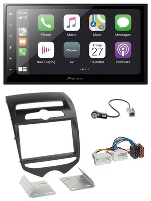 Pioneer MP3 Bluetooth DAB 2DIN USB Autoradio für Hyundai ix20 ab 2010 man. Klima - Bild 1 von 4