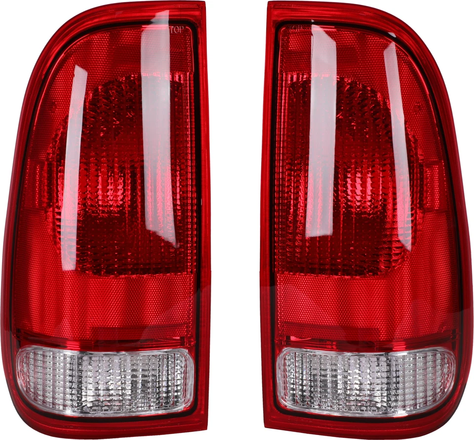 Tail Lights For 1997-2003 Ford F150 1999-2007 F250 F350 F450 Super Duty Red Lamp - Image 1 of 4