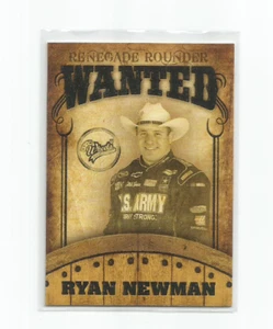 RYAN NEWMAN 2009 WHEELS MAIN EVENT WANTED-RENEGADE ROUNDER INSERT CARD #RR7 - Picture 1 of 2