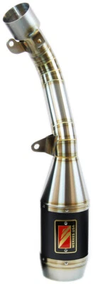 Black Center GP Slip On Exhaust Competition Werkes WT676-BC - Image 1 of 2