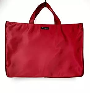Kate Spade Adriana Cranberry Laptop Briefcase Nylon Bag NWT Rare - Picture 1 of 7