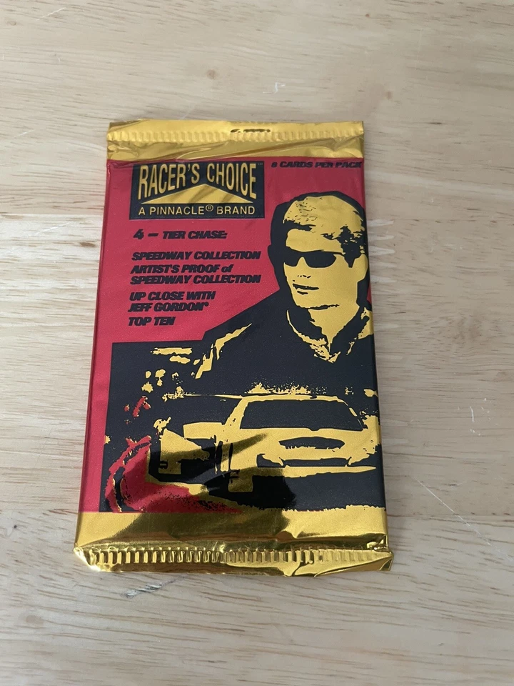 1996 Pinnacle Racers Choice Cards Sealed Hobby Pack Chase Inserts! NASCAR - Image 1 of 4
