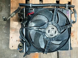 LANCIA THEMA  16V radiatore completo + ventola + condensatore clima - Picture 1 of 10