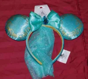 2024 Disney Parks Aladdin Jasmine Veil Princess Ears Headband Hot - Bild 1 von 3