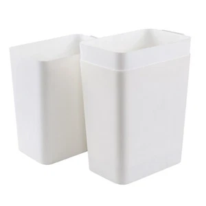 Cand 4.5 Gallon Small Plastic Trash Can Wastebasket Fits Kitchen Office, 3-Packs - Picture 1 of 10