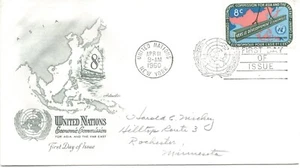April 11 1960 USPS FDC 8 Cent UN Economic Commission For Asia & The Far East Vintage - Bild 1 von 1