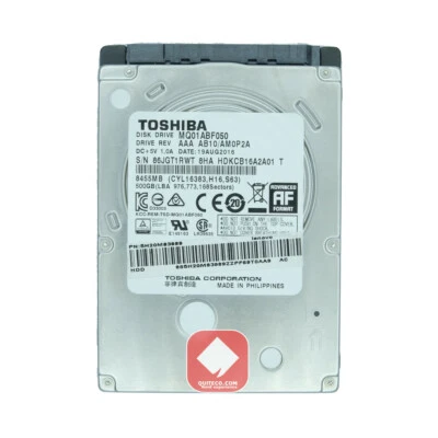 Toshiba Hard Disk Interno 2,5'' 500Gb Sata 5400RPM 8Mb MQ01ABF050 - Immagine 1 di 2