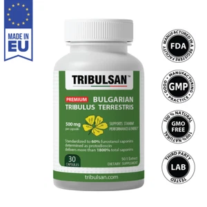 Tribulsan 500 mg - 95% SAPONINE (60% PROTODIOSCINA) - Tribestan bulgaro | 30... - Foto 1 di 9