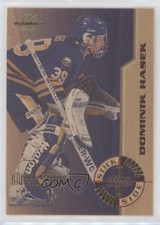 1995-96 Leaf Limited Stick Side /2500 Dominik Hasek #5 HOF