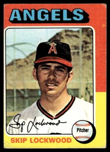 1975 Topps Mini #417 Skip Lockwood See Scan - Picture 1 of 2