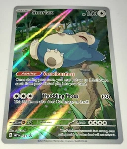 2023 POKEMON SVP EN-SV Black Star Promo 151 Elite Trainer Box Snorlax B - Imagen 1 de 9