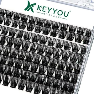 Lash Clusters 96pcs Individual Lashes Y01 D Curl 8-18MIX Cluster Lashes Volum... - Picture 1 of 7