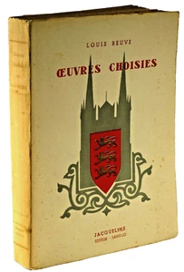 Louis Beuve OEUVRES CHOISIES PATOIS COUTANCES BOUAIS-JAN COTENTIN R. de GOURMONT - Picture 1 of 1