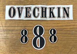Alexander Ovechkin CCM Nameplate Kit (2000 - 2007) - Picture 1 of 2
