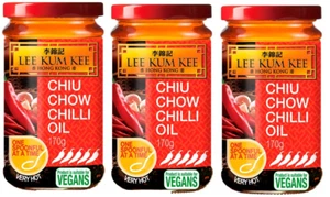 Lee Kum Kee Chiu Chow Chilli Oil Hot & Spicy Multipack 170G - Picture 1 of 4
